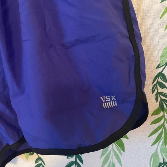 SIZE M The Player by Victoria’s Secret Run Shorts-PURPLE D2 - Picture 2 of 5